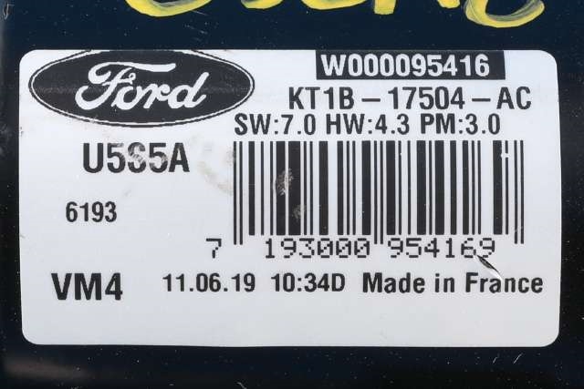 Viskermotor foran venstre til Ford Transit Connect 2018-->> Type II, Fase 2  (FORD|KT1B-17504-AC|)