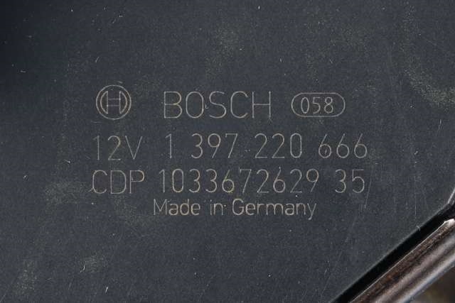 Viskermotor frontrute komplett m/overføring til Mercedes E-Klasse 2009-2013 (Fase 1) (W212) (W212) (BOSCH|1 397 220 666|)
