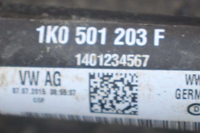 Drivaksel venstre bak, diesel/automat til Audi Q3 2015-2018 (Type I, Fase 2)  (VAG|1K0 501 203 F|)