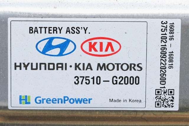 Batteripakke hybrid til Kia Niro 2016-2021 (HYUNDAI|37501-G5000|)