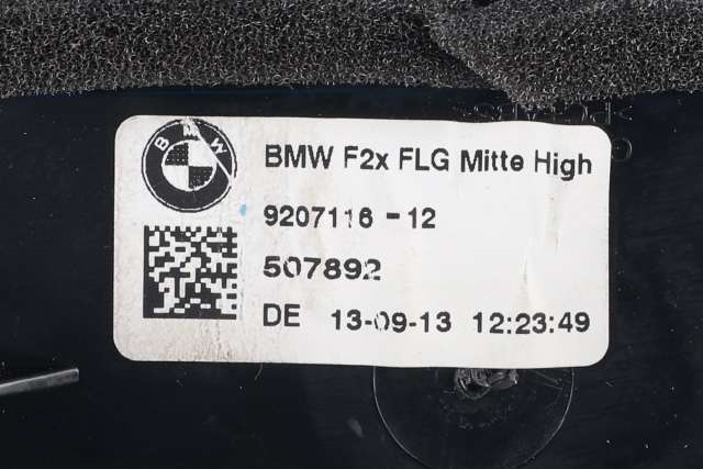 Dashbord friskluftdyse midtkonsoll til BMW 1-Serie 2011-2015 (Fase 1) (F20/F21) (F20/F21) (BMW|9 207 116|)