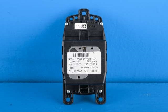Bilstereo navigasjon betjeningspanel til BMW 1-Serie 2011-2015 (Fase 1) (F20/F21) (F20/F21) (BMW|65.82-9 320 288|)
