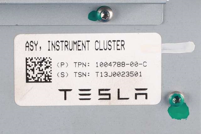Instrumentpanel til Tesla Model S 2013-2016 (Fase 1) (TESLA|1004788-00-C|)