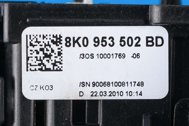 Bryter combi til Audi A5 2007-2016 (Type I) (VAG|8K0 953 502 BD|)