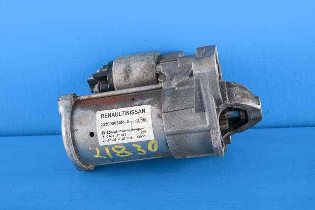 Starter diesel til Renault Kadjar 2015-->> (BOSCH|0 001 170 633|2330 00686R-A|)