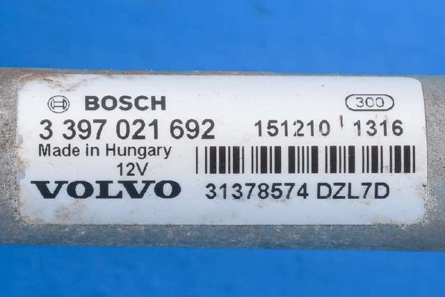 Viskermotor frontrute komplett m/overføring til Volvo V40 2012-2019  (VOLVO|31378574|1 397 220 628|)
