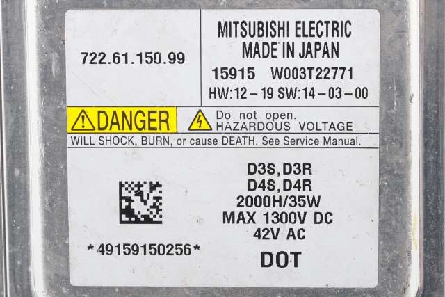 Styreenhet xenon/ballast til Volvo V40 2012-2019  (MITSUBISHI|W003T22771|)