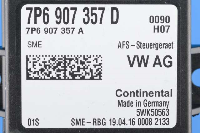 Styreenhet diverse til VW Golf VII 2012-2017 (Fase 1)  (VAG|7P6 907 357 D|)