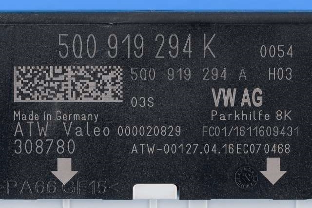 Styreenhet parkering til VW Golf VII 2012-2017 (Fase 1)  (VAG|5Q0 919 294 K|)
