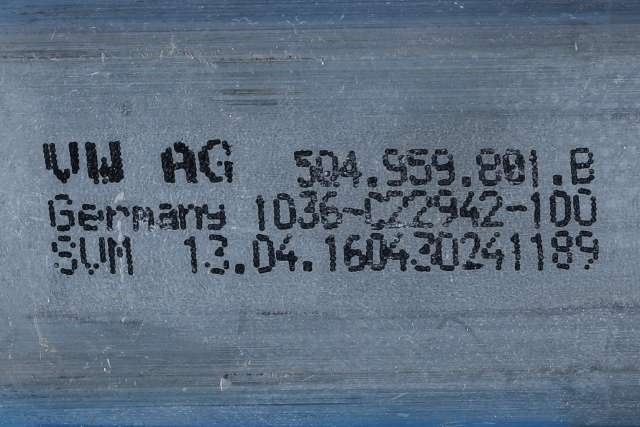 Ruteheis, kun motor, venstre foran til VW Golf VII 2012-2017 (Fase 1)  (VAG|5Q4 959 801 B|)
