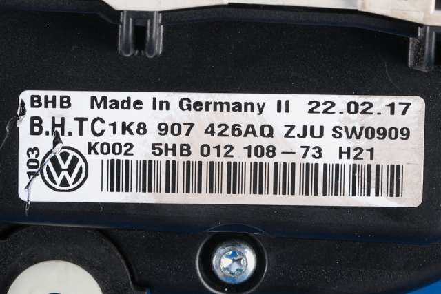 Varmeapparat betjening til VW Caddy 2015-2020 (Type III, Fase 3)  (HELLA|5HB 012 108-73|1K8 907 426 AQ|)