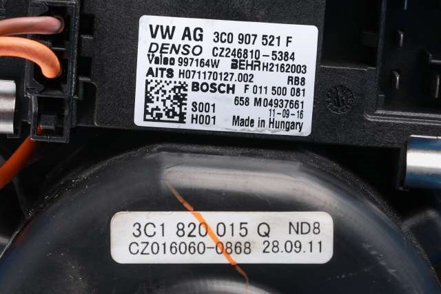 Varmeapparat motor til VW Passat 2011-2015 (B7) (B7) (VAG|3C1 820 015 Q|)