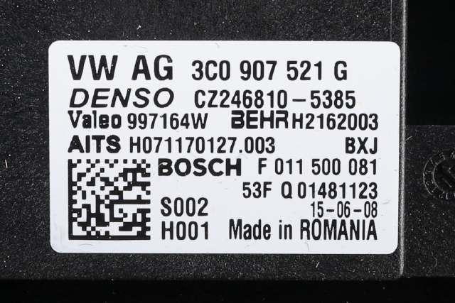 Varmeapparat motor til Audi Q3 2015-2018 (Type I, Fase 2)  (VAG|1K1 820 015 P|)