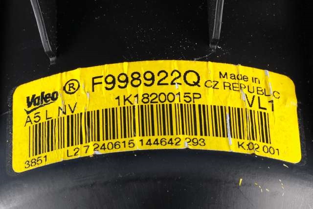 Varmeapparat motor til Audi Q3 2015-2018 (Type I, Fase 2)  (VAG|1K1 820 015 P|)