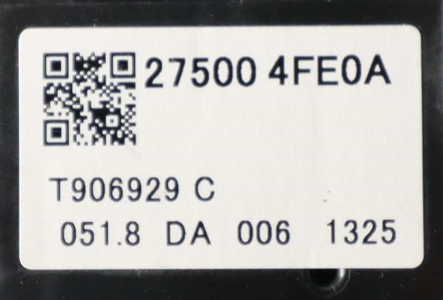 Varmeapparat betjening til Nissan E-NV200 2014-->>  (NISSAN|27500-4FE0A|)