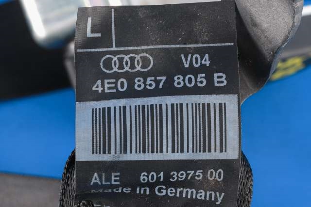 Sikkerhetsbelte bak venstre til Audi A8 2003-2010 (Type II) (VAG|4E0 857 805 B|)