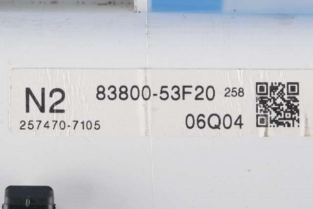 Instrumentpanel til Lexus IS 2013-2020 (Type III) (XE30) (XE30) (TOYOTA|83800-53F20|)