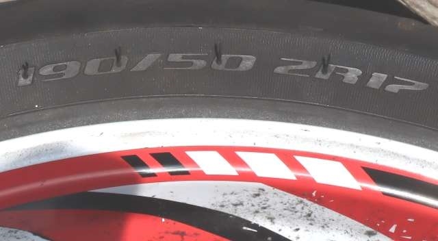 MC, Bakhjul til MC Honda CBR1000RR 2006-2007  (190 X 50 R 17"|)