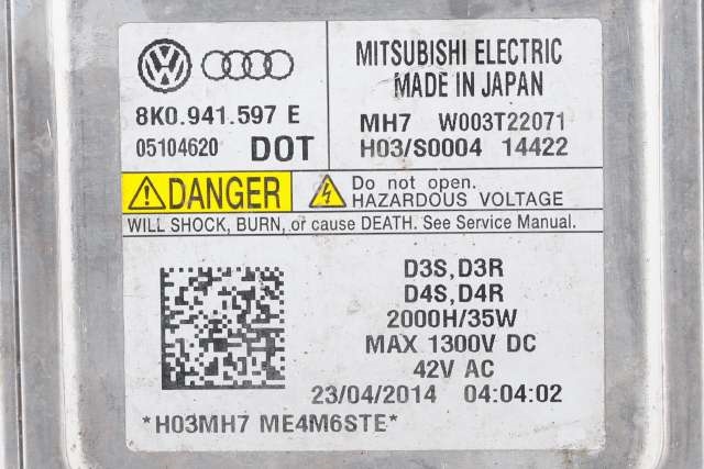 Styreenhet xenon/ballast til Audi A4 2007-2014 (Type IV) (B8) (B8) (VAG|8K0 941 597 E|)
