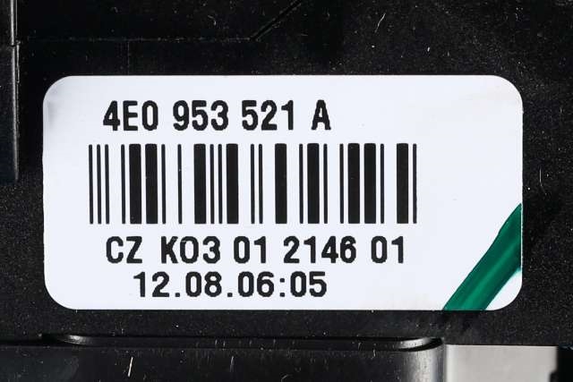 Bryter combi til Audi A8 2003-2010 (Type II)  (VAG|4E0 953 549|)