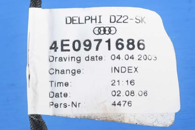 Innredning diverse til Audi A8 2003-2010 (Type II)