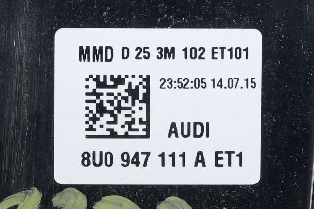 Taklyspanel til Audi Q3 2015-2018 (Type I, Fase 2)  (VAG|8U0 947 111 A|)