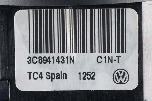 Bryter lys til VW Tiguan 2011-2016 (Type I, Fase 2)  (VAG|3C8 941 431 N|)