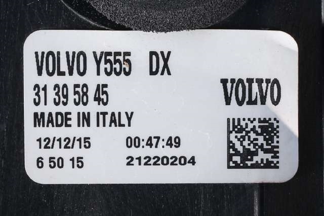 Baklykt høyre til Volvo V40 2012-2019  (VOLVO|31395845|)