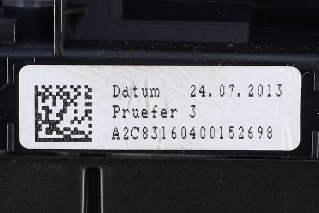 Instrumentpanel til Audi A3 2012-2016 (Type III, Fase 1) (VDO|A2C84208400|8V0 920 870 N|)