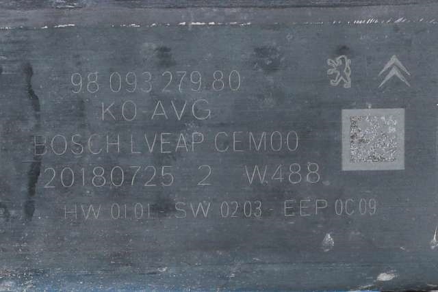 Ruteheis venstre foran til Toyota Proace 2016-->> (Type II)  (PSA|98 093279 80|)