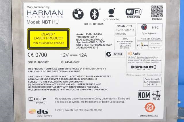 Bilstereo navigasjon til BMW i3 2013-2022  (BMW|9 343 793|)