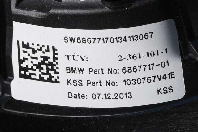 Ratt til BMW i3 2013-2022  (BMW|6 867 717|)
