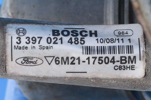 Viskermotor foran høyre til Ford S-Max 2010-2015 (Type I, Fase 2)  (BOSCH|3 397 021 485|6M21-17504-BM|)