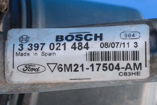 Viskermotor foran venstre til Ford S-Max 2010-2015 (Type I, Fase 2)  (BOSCH|3 397 021 484|6M21-17504-AM|)