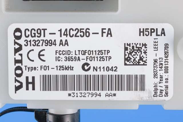 Sikringsboks til Volvo V70 2014-2016 (Type III, Fase 2)  (VOLVO|31327994 AA|CG9T-14C256-FA|)
