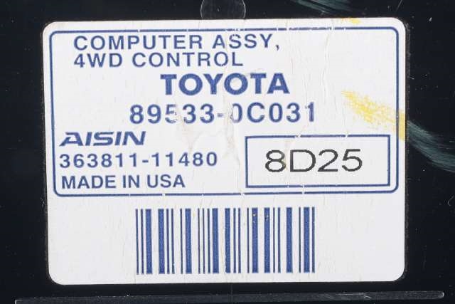 Styreenhet 4WD til Toyota Tundra 2006-2016 (TOYOTA|89533-0C031|)