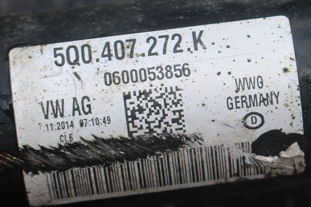 Drivaksel venstre foran, diesel/manuell til VW Golf VII 2012-2017 (Fase 1)  (VAG|5Q0 407 272 K|)