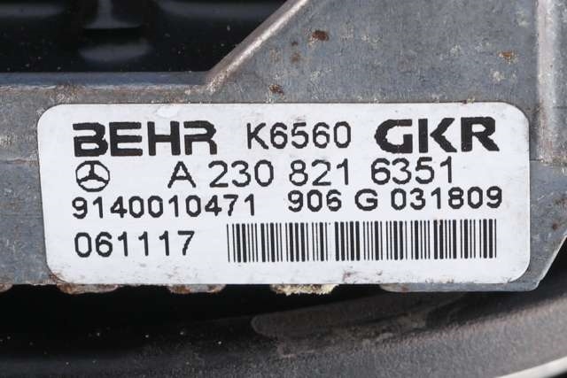 Varmeapparat motor til Mercedes E-Klasse 2006-2009 (Fase 2) (W211) (W211) 