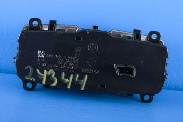 Bryter lys til BMW 1-Serie 2015-2019 (Fase 2) (F20/F21) (F20/F21) (BMW|9 265 303|)