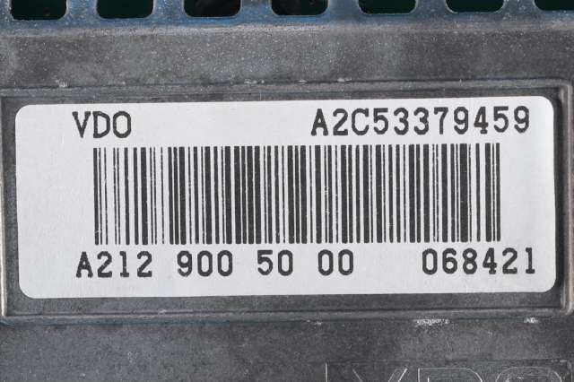 Bilstereo navigasjon skjerm til Mercedes E-Klasse 2009-2013 (Fase 1) (W212) (W212) (MERCEDES|A 212 900 50 00|)