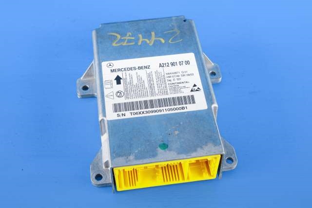 Styreenhet airbag hovedsensor til Mercedes E-Klasse, 2009-2013 (Fase 1) (W212) (W212) (MERCEDES|A 212 901 07 00)
