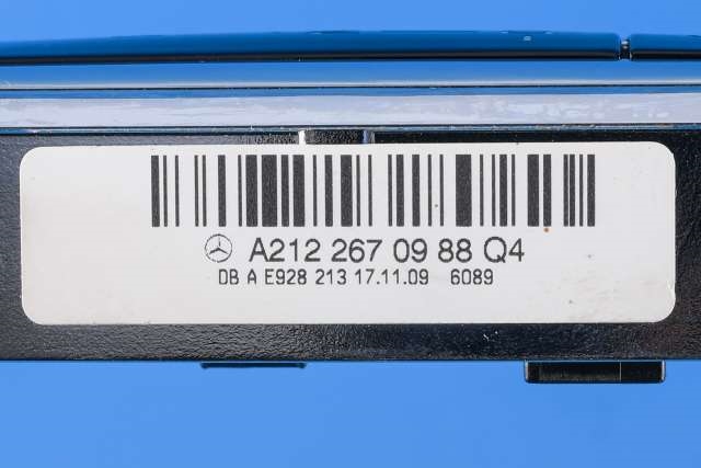 Dashbord diverse til Mercedes E-Klasse 2009-2013 (Fase 1) (W212) (W212) (MERCEDES|A 212 267 09 88|)