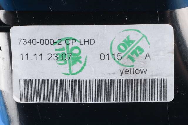 Dashbord friskluftdyse midtkonsoll til Volvo V60 2010-2013 (Type I, Fase 1)