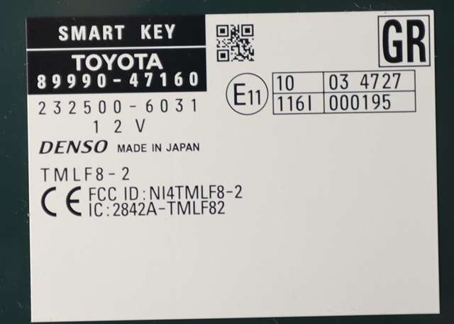 Styreenhet nøkkelfri/keyless til Toyota Prius 2009-2016 (Type III) (COMBI) (COMBI) (TOYOTA|89990-47160|)