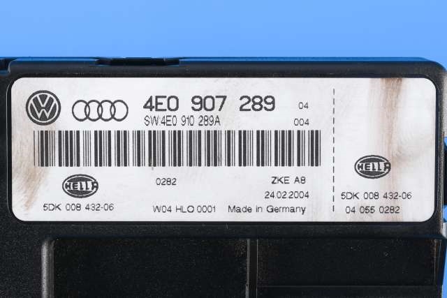 Styreenhet comfort (BCM) til Audi A8 2003-2010 (Type II)  (HELLA|5DK 008 432-06|4E0 907 289|)