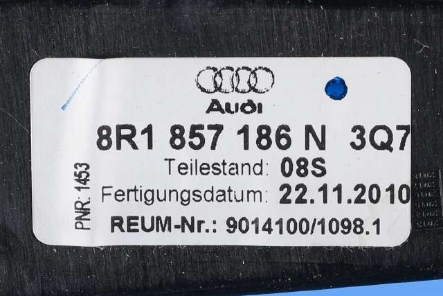 Dashbord diverse til Audi Q5 2008-2012 (Type I, Fase 1)  (VAG|8R1 857 186 N|)