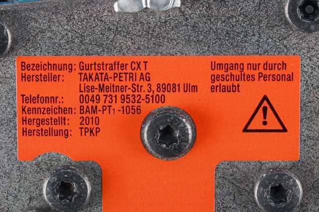 Sikkerhetsbelte foran høyre til Audi Q5 2008-2012 (Type I, Fase 1)
