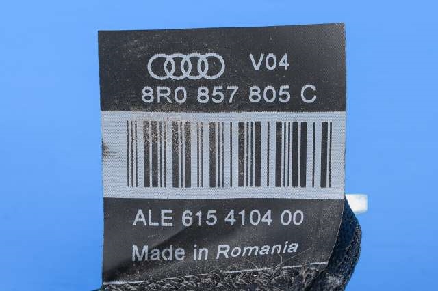 Sikkerhetsbelte bak høyre til Audi Q5 2008-2012 (Type I, Fase 1)  (VAG|8R0 857 805 C|)
