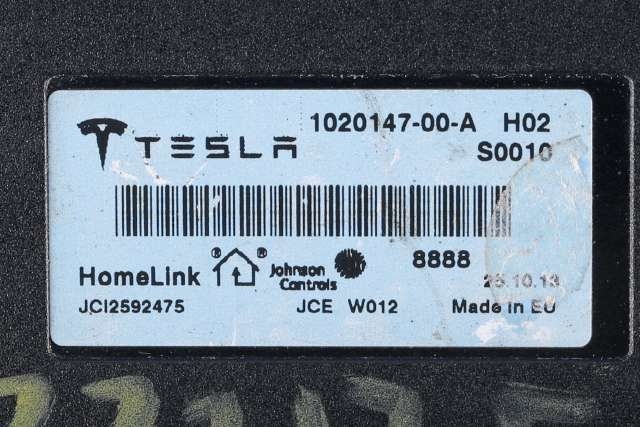 Styreenhet diverse til Tesla Model S 2013-2016 (Fase 1)  (TESLA|1020147-00-A|)