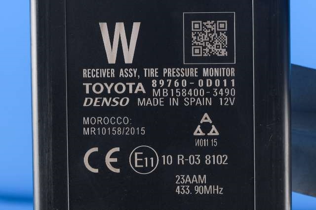 Sensor dekktrykk til Toyota Yaris 2014-2020 (Type III, Fase 2)  (TOYOTA|89760-0D011|)